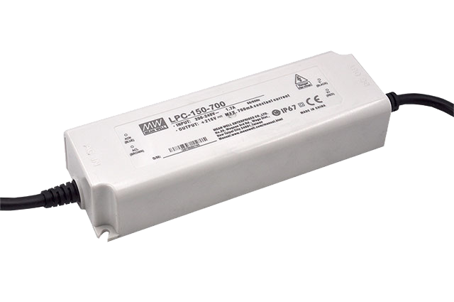 [LPC-150-1050] Driver LED plástico corriente 150W LPC-150 (1050mA (comúnmente usado))
