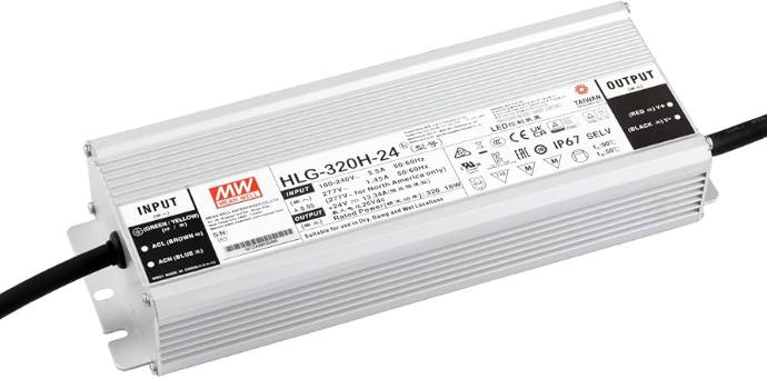 Modelo HLG-320 fijo sin dimmer Modelo HLG-320 fijo sin dimmer