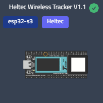 Heltec Wireless Tracker V1.2 GPS Rastreador inalámbrico, ESP32S3 + SX1262 + Nodo GPS LoRa, compatible con Meshtastic y LoRaWAN
