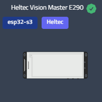 Heltec Vision Master E290 ESP32S3 + SX1262 E-Ink LoRa Node, Meshtastic and LoRaWAN Compatible Heltec Vision Master E290 ESP32S3 + SX1262 E-Ink LoRa Node, Meshtastic and LoRaWAN Compatible