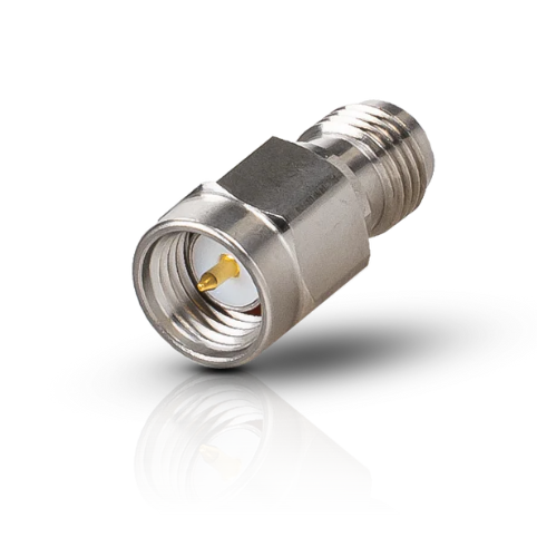 Adaptador SMA Macho a RP-SMA Hembra