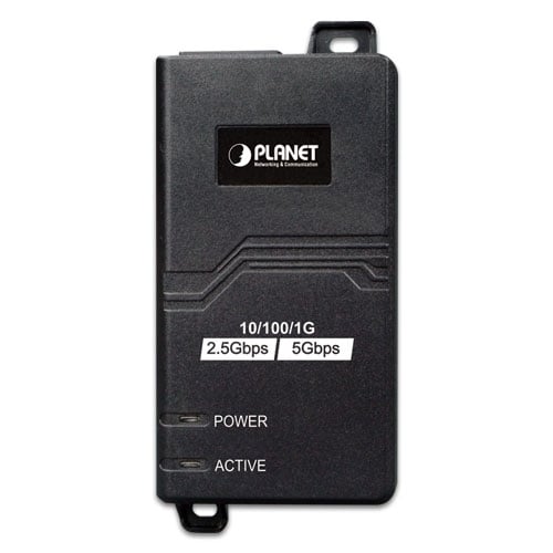 Inyector PoE+ multigigabit 802.3at de un solo puerto (30 vatios)