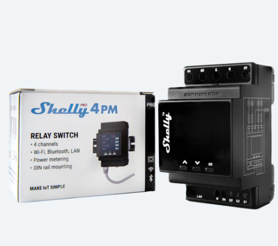 Shelly Pro 4PM