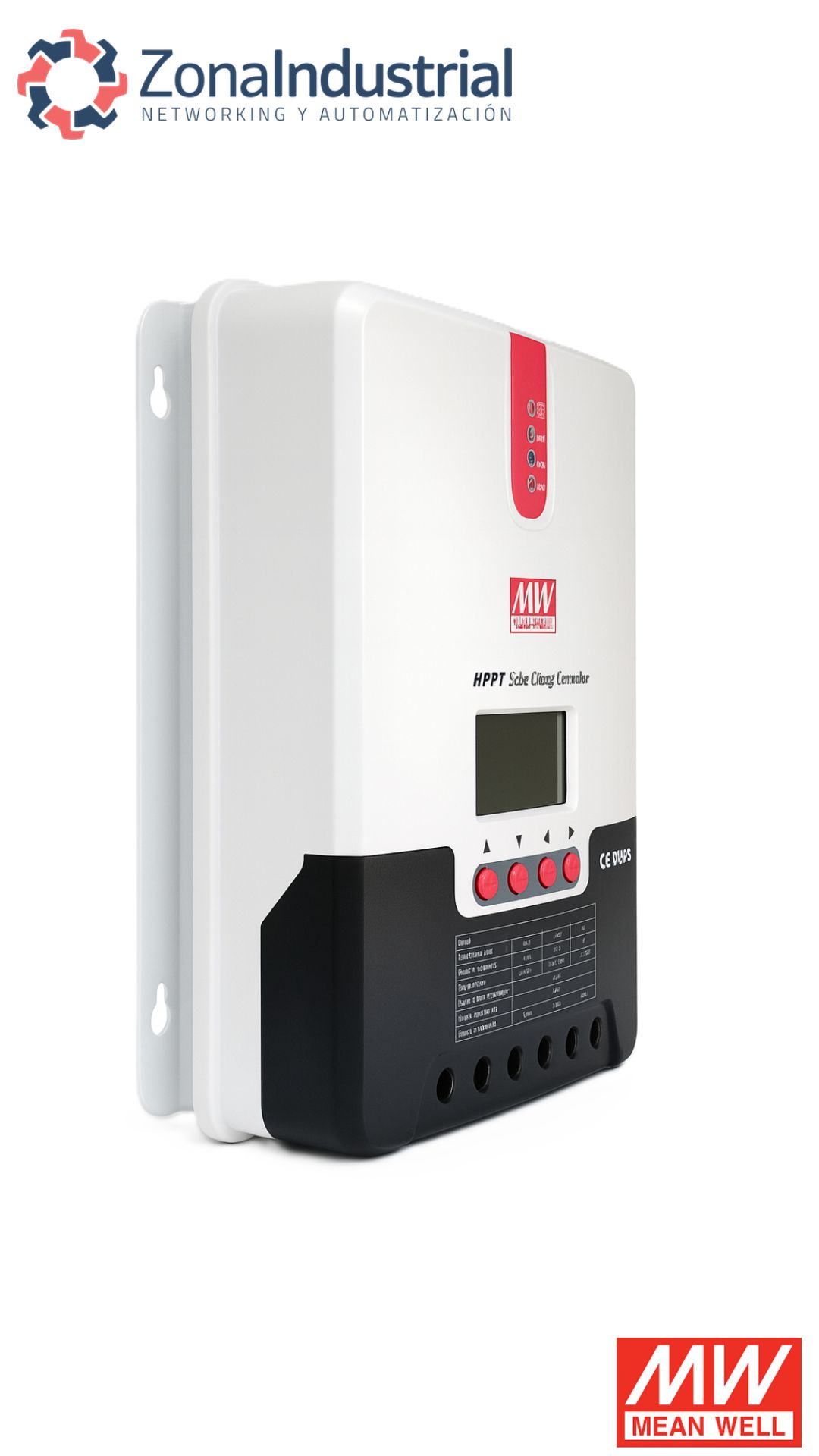 Controlador de carga solar MPPT 20A, 40A 12 y 24V Serie PV-ML