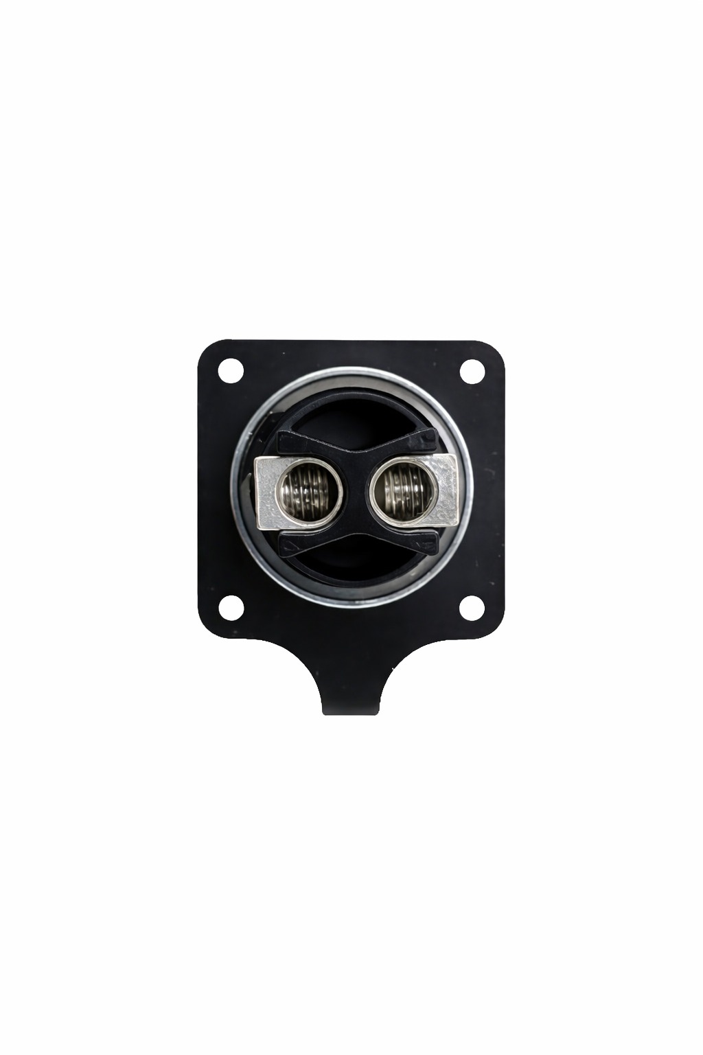 Conector Circular Serie LP-28 Macho 2 Pines Panel Metal (Bloqueo) CNLINKO