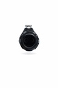 Conector Circular LP-28 Hembra 2 Pines Volante Plástico-Metal con Bloqueo