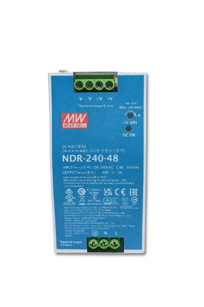 Fuente de poder Riel DIN metálica 240W NDR-240