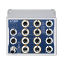 Switch Industrial L2+ 8 Puertos Gigabit PoE+ M12 + 4 Puertos Gigabit M12 PLANET ITS-5216-8P4T-WV