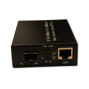 Convertidor de Medios Fibra Óptica GM-805A 10/100/1000Mbps con Slot SFP
