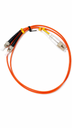 Jumper 1M ST-SC MultiMode 62.5-125 Duplex Fiber Optic Cable 2.0mm–Orange