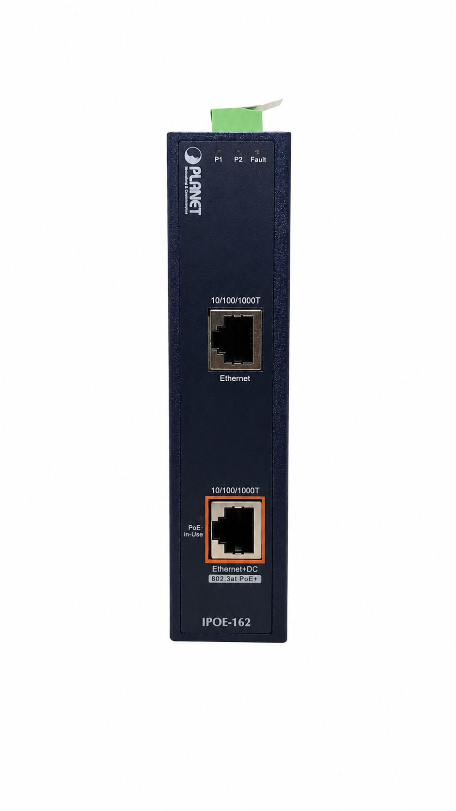 Inyector PoE industrial IEEE 802.3a Gigabit (Mid-span)
