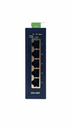 Switch Ethernet Compacto Industrial de 5 Puertos 10/100TX (Temperatura de Funcionamiento de -40 a 75 Grados C)