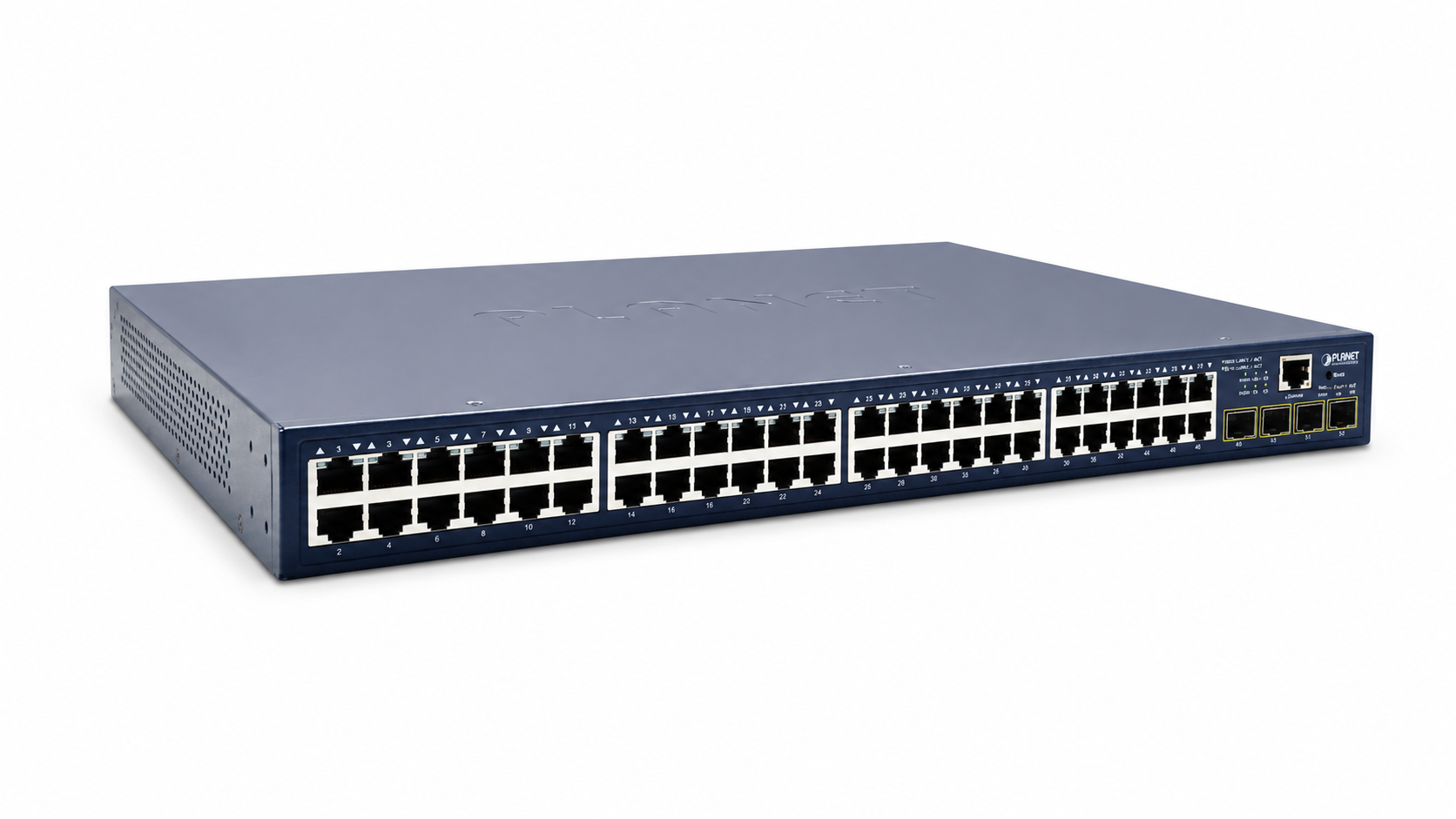 Switch Gigabit Administrado SFP de 48 Puertos 10/100/1000BASE-T + 4 Puertos 100/1000BASE-X