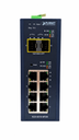 Switch Administrado Industrial L2/L4 de 8 Puertos 10/100/1000T + 2 Puertos 100/1000X SFP