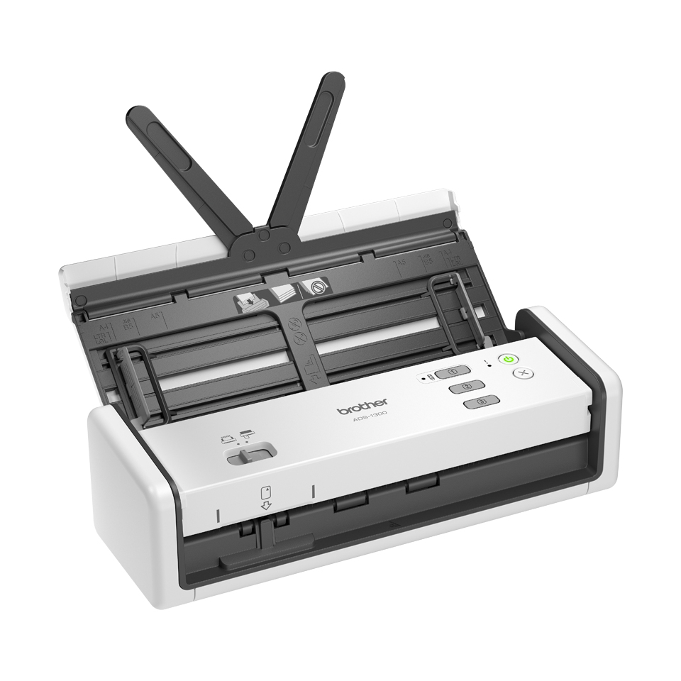 Brother ADS-1300 Escaner de 30ppm y 60ipm USB/ADF 20 Pagina