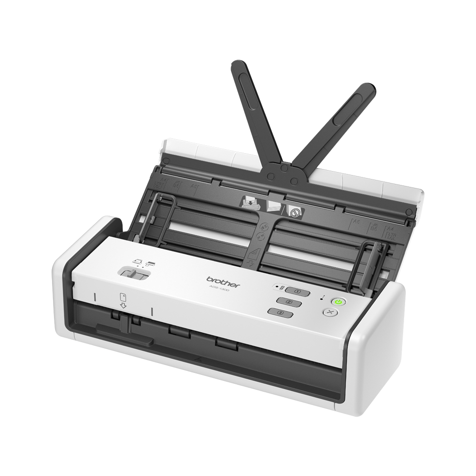 Brother ADS-1300 Escaner de 30ppm y 60ipm USB/ADF 20 Pagina