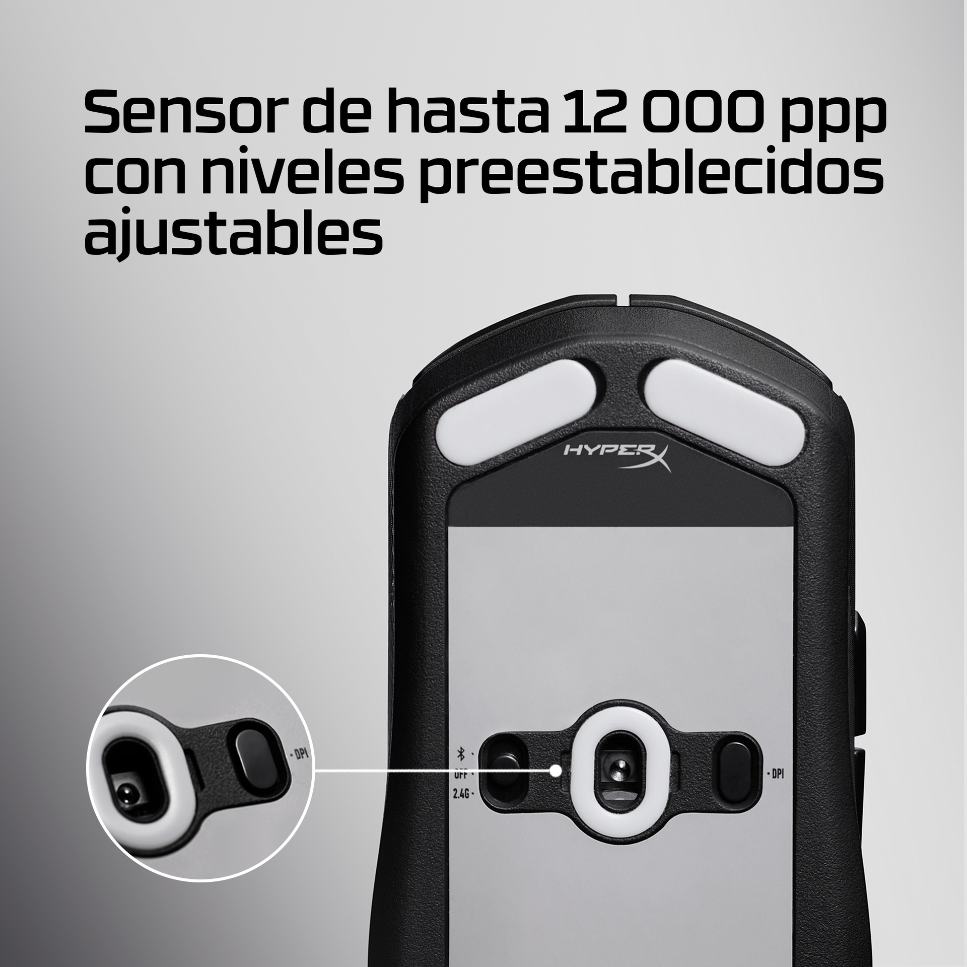HyperX Mouse Pulsefire Fuse inalambrico