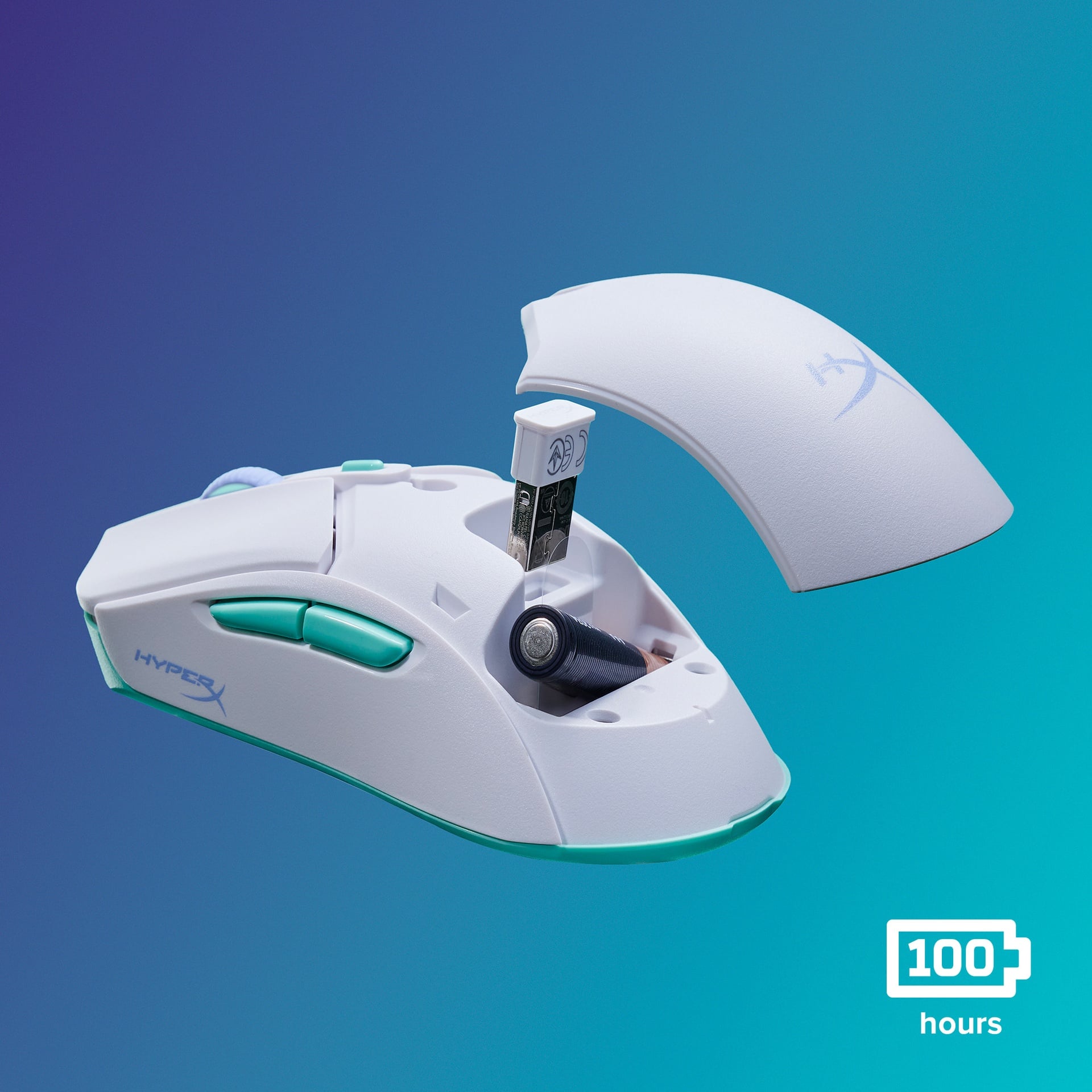 HyperX Mouse Haste 2 Core Wireless WHT