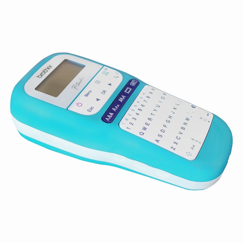 Brother Rotuladora PT-H110BK Portatil 230DPi TOUCH Turquesa