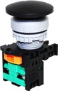 Pulsador momentáneo tipo hongo plástico IP65 22mm 1NA Serie TN2