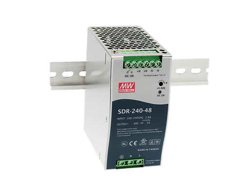 Fuente de poder Riel DIN 240W metal SDR-240