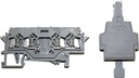 Conector metaltex pasante 2.5mm² con portafusible 5x20mm serie BM