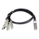 Cable de cobre de conexión directa de 40G a 10G (1m de longitud)