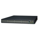 Switch administrado apilable de capa 3 de 48 puertos 10/100/1000T + 4 puertos 10G SFP+