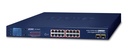 Switch Ethernet SFP Gigabit de 16 Puertos 10/100/1000T 802.3at + Monitor LCD PoE