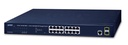 Switch Administrado SFP de 16 Puertos 10/100/1000T + 2 Puertos 100/1000X