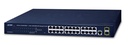 Switch Administrado SFP de 24 Puertos 10/100/1000T + 2 Puertos 100/1000X