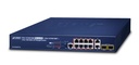 Switch Administrado L2+ 8 Puertos 10/100/1000T 802.3at PoE + 2 Puertos 10/100/1000T + 2 Puertos 100/1000X SFP