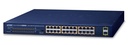Switch Gigabit Ethernet 10/100/1000T 802.3at PoE de 24 Puertos + SFP 1000X de 2 Puertos