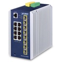 Switch Ethernet Administrado SFP Industrial L3 de 8 Puertos 10/100/1000T + 8 Puertos 100/1000X
