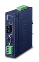Servidor de Dispositivo Serie Industrial IP30 de 1 Puerto RS232/RS422/RS485 (1 x 100FX SC, MM/2 km, -40~75 Grados C)