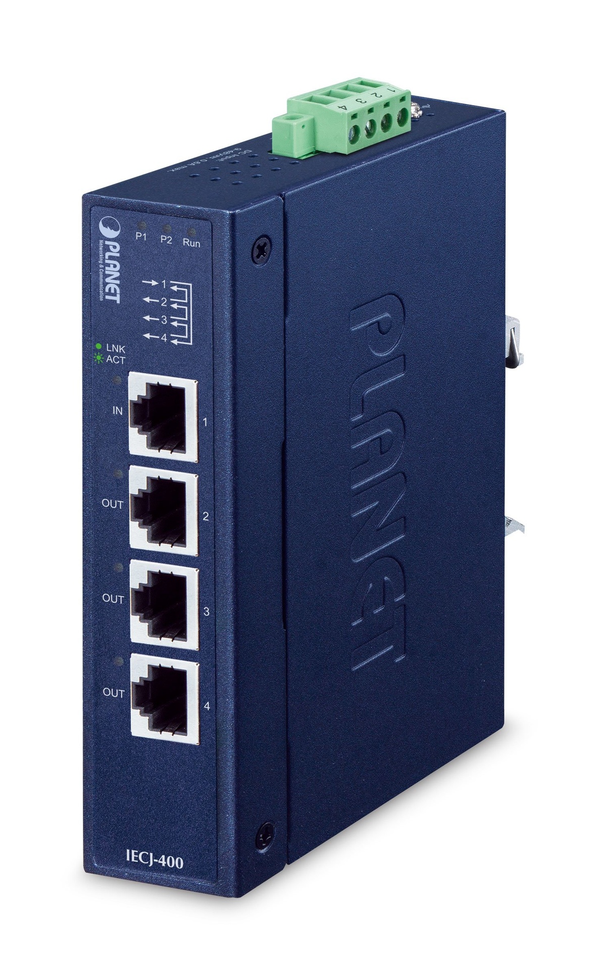 Esclavo de Unión EtherCAT Industrial de 4 Puertos