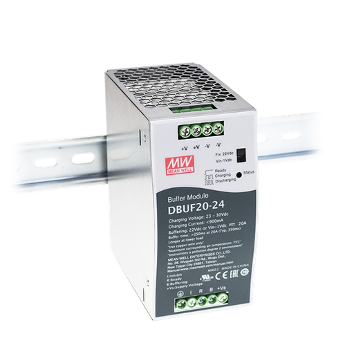 Buffer DC Riel DIN 20A 24V DBUF20
