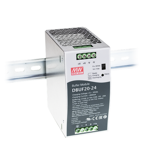 Buffer DC Riel DIN 20A 24V DBUF20