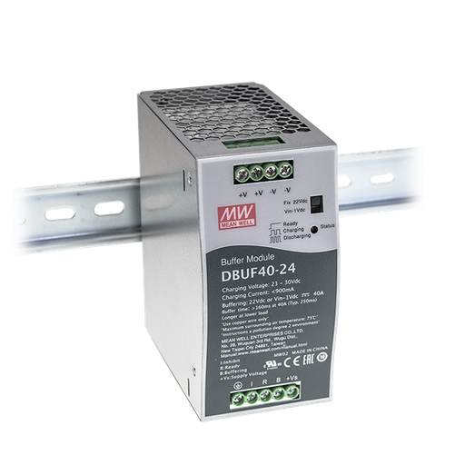 Buffer DC Riel DIN 40A 24V DBUF40