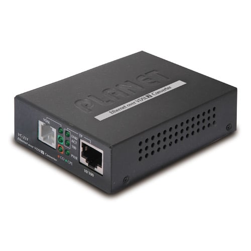 Extensor ethernet sobre cable cobre