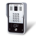 Teléfono de Puerta a Prueba de Vandalismo Para Apartamentos de Unidades Múltiples SIP 720p con RFID y PoE