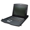 Switch KVM LCD VGA Combinado de 17" y 8 Puertos