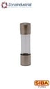 Fusible 5x20mm 250V, curva F (rápida), vidrio, marca SIBA (Alemania)