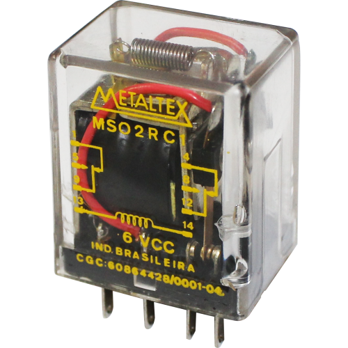 Relé industrial subminiatura DC 5A serie MSO