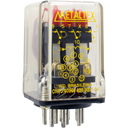 Relé industrial plug in CC 12A serie OP