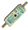 Fusible SIBA, ultrarápido, tamaños NH000 / NH00, 500VAC