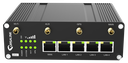 Router celular industrial 4G LTE 4G/4LAN/1 RS232+1 485/WLAN/GPS/POE