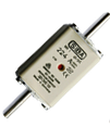 Fusible Marca SIBA (Alemania), curva gG/gL, tamaño NH1, 500V