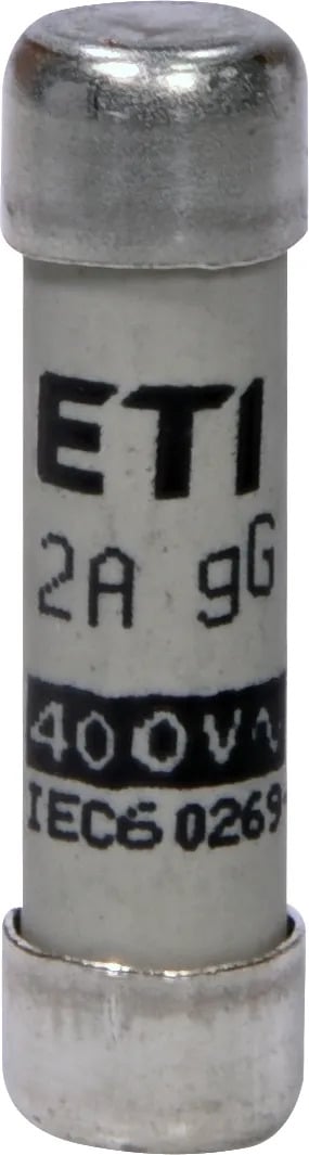 Fusible 8x32 mm; curva gG; 400V max.; marca ETI