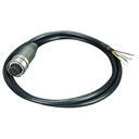 5-pin M23 Female to bare end power cable for IGS-5227-4MP2MT, 1.2 meters